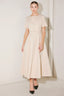 SPRING ICON WOVEN MIDI DRESS