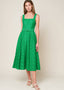 THE ELOWEN LACE MIDI DRESS
