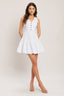 SKY GARDEN WOVEN MINI DRESS