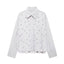 THE BLAIR EMBELLISHED SHIRT & SHORT SET