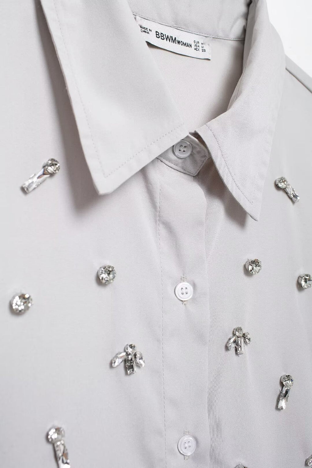 THE BLAIR EMBELLISHED SHIRT & SHORT SET