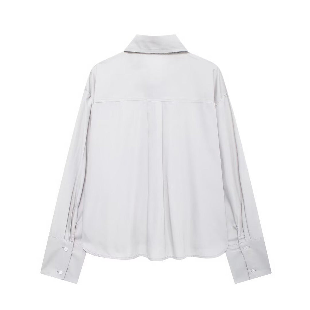 THE BLAIR EMBELLISHED SHIRT & SHORT SET