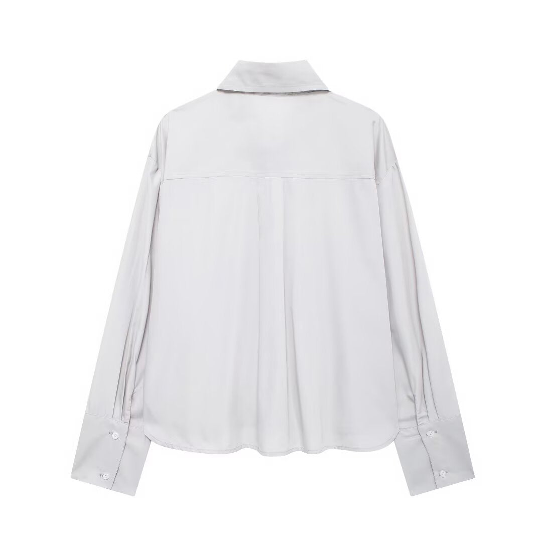 THE BLAIR EMBELLISHED SHIRT & SHORT SET