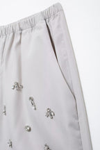 THE BLAIR EMBELLISHED SHIRT & SHORT SET