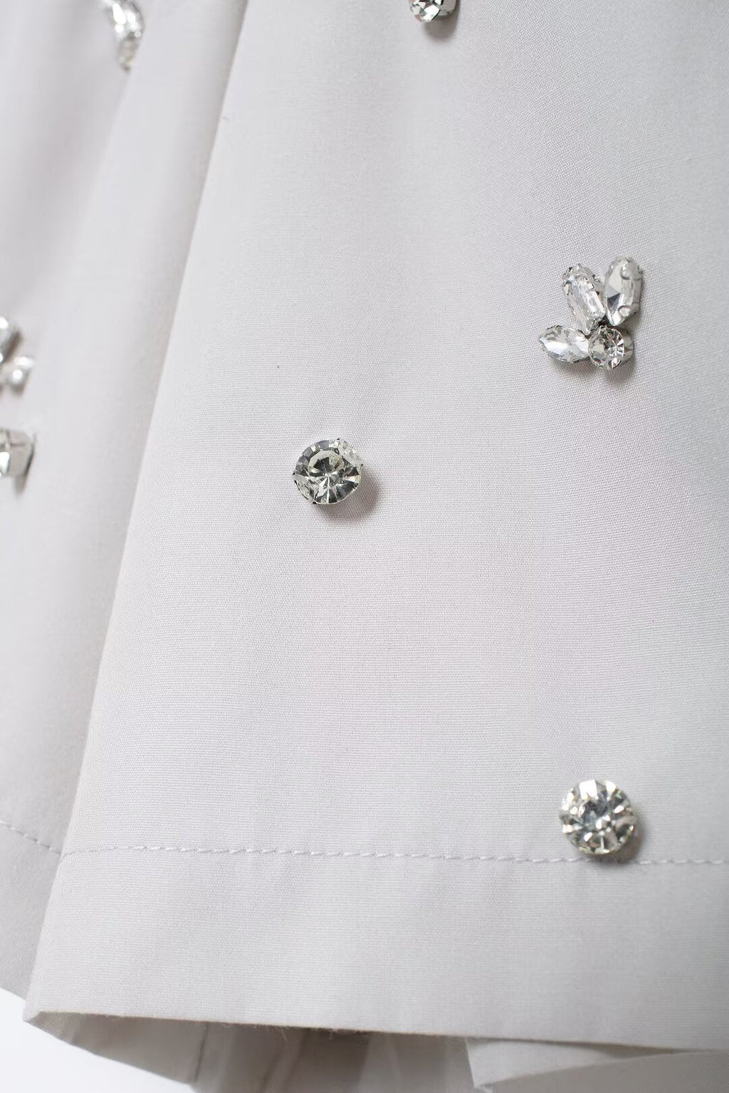 THE BLAIR EMBELLISHED SHIRT & SHORT SET