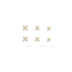 Little Luxe Rhinestone Stud Set