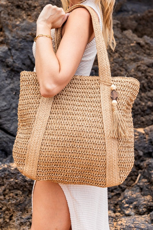 Izola Carry All Tassel Tote Main image