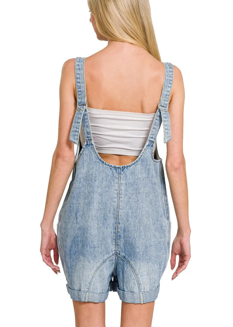 THE ROWAN DENIM OVERALL SET