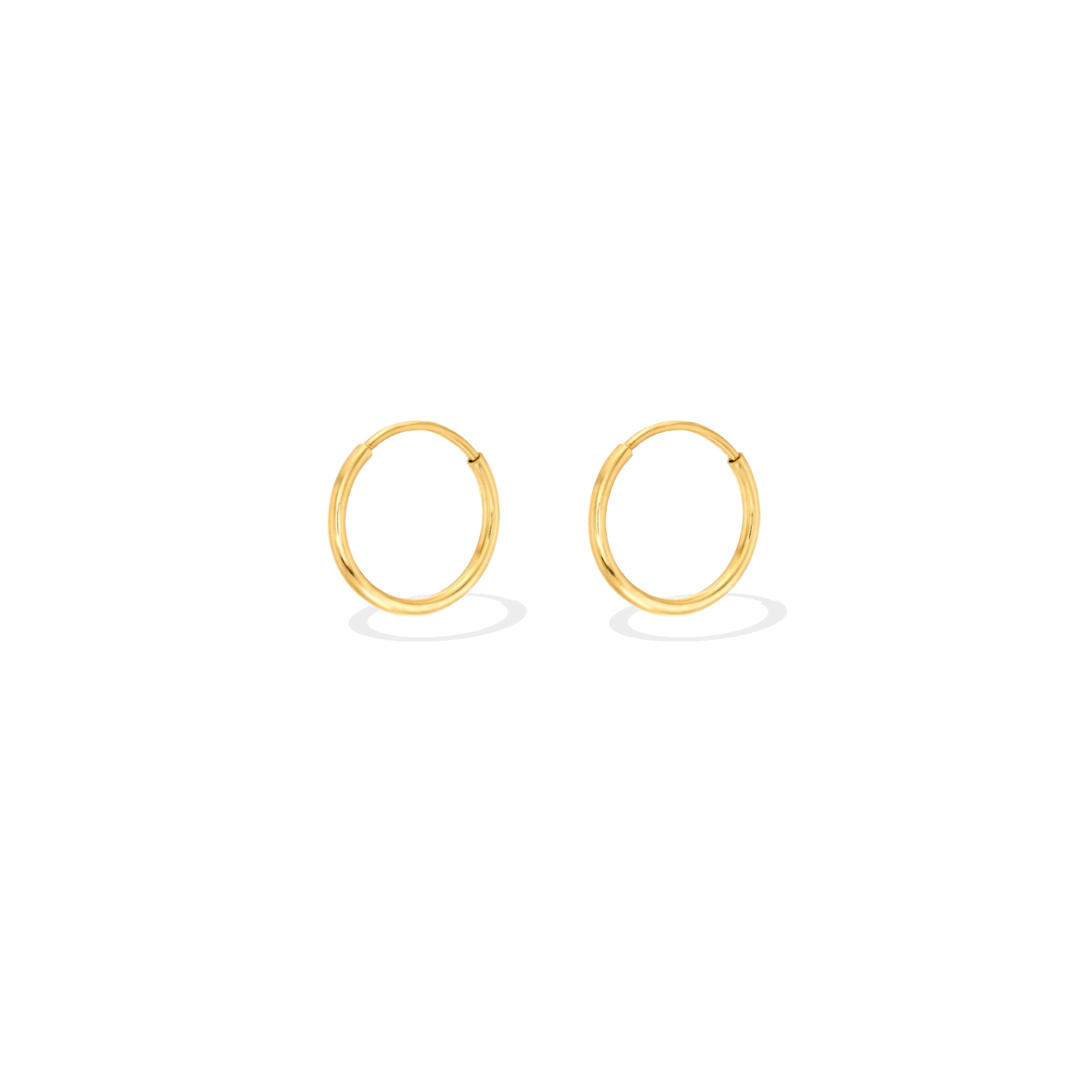 Infinite Gold Hoops Main image
