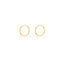 Infinite Gold Hoops