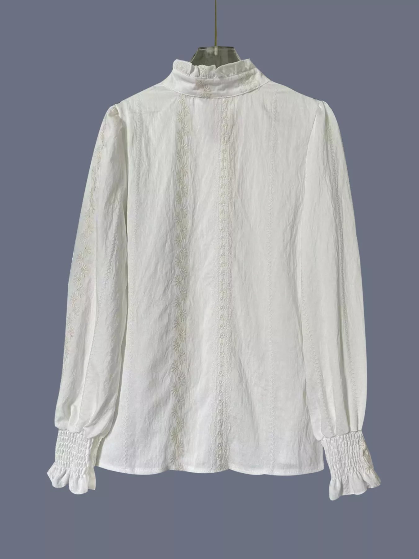 THE ELOWEN LACE DETAIL BLOUSE