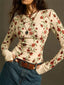 Floral Print Long Sleeve T-Shirt