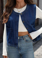 THE MEADOWLINE DENIM VEST