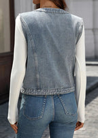 THE MEADOWLINE DENIM VEST