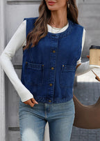 THE MEADOWLINE DENIM VEST