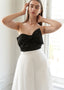 MIDNIGHT MUSE BOW MIDI DRESS