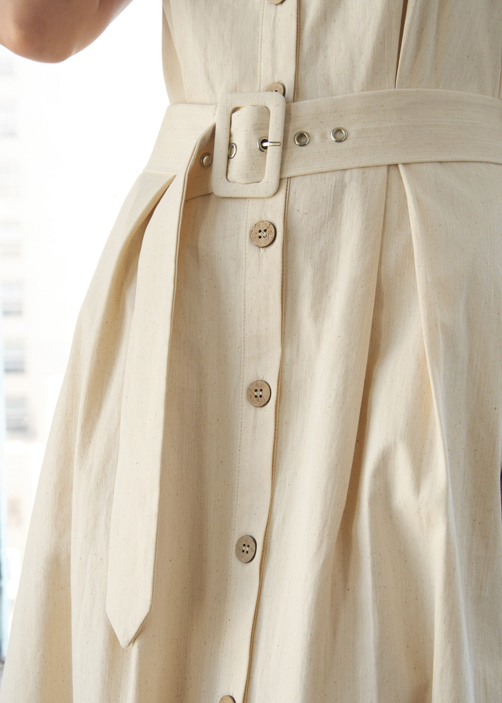 THE HAVEN BELTED MIDI DRESS