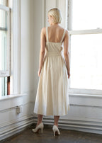 THE HAVEN BELTED MIDI DRESS
