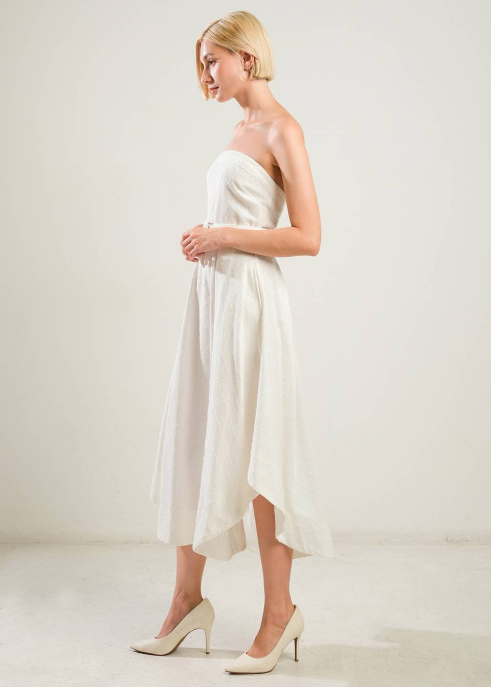 THE SIENNA STRAPLESS MINI DRESS