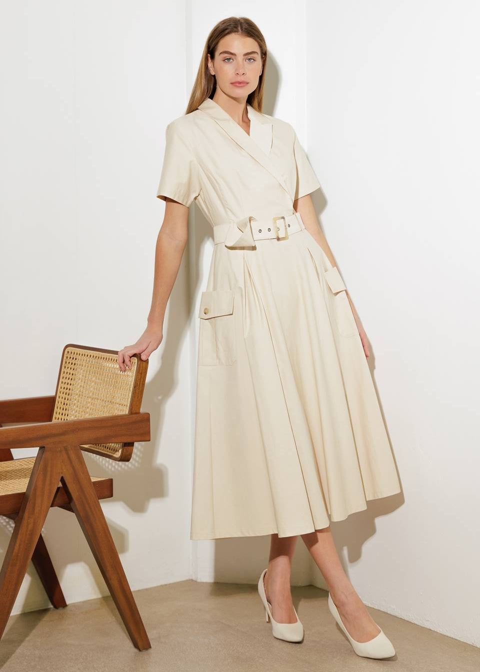 THE SABLE MIDI DRESS