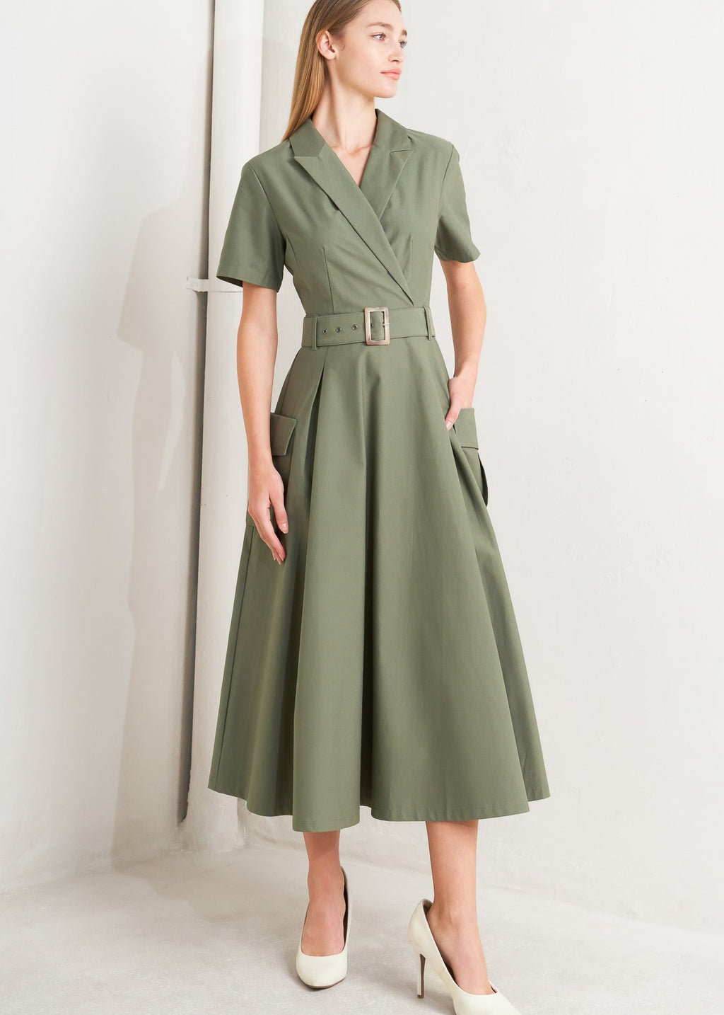 THE SABLE MIDI DRESS