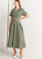 THE SABLE MIDI DRESS