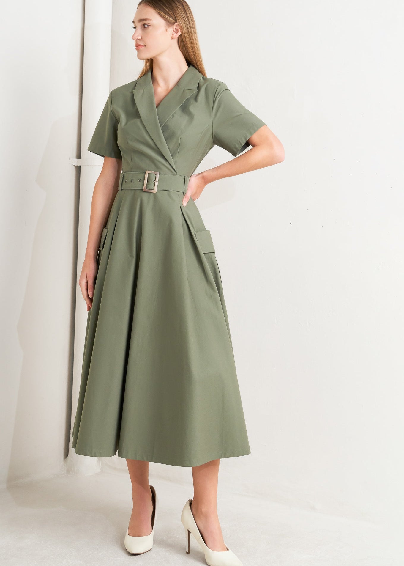 THE SABLE MIDI DRESS