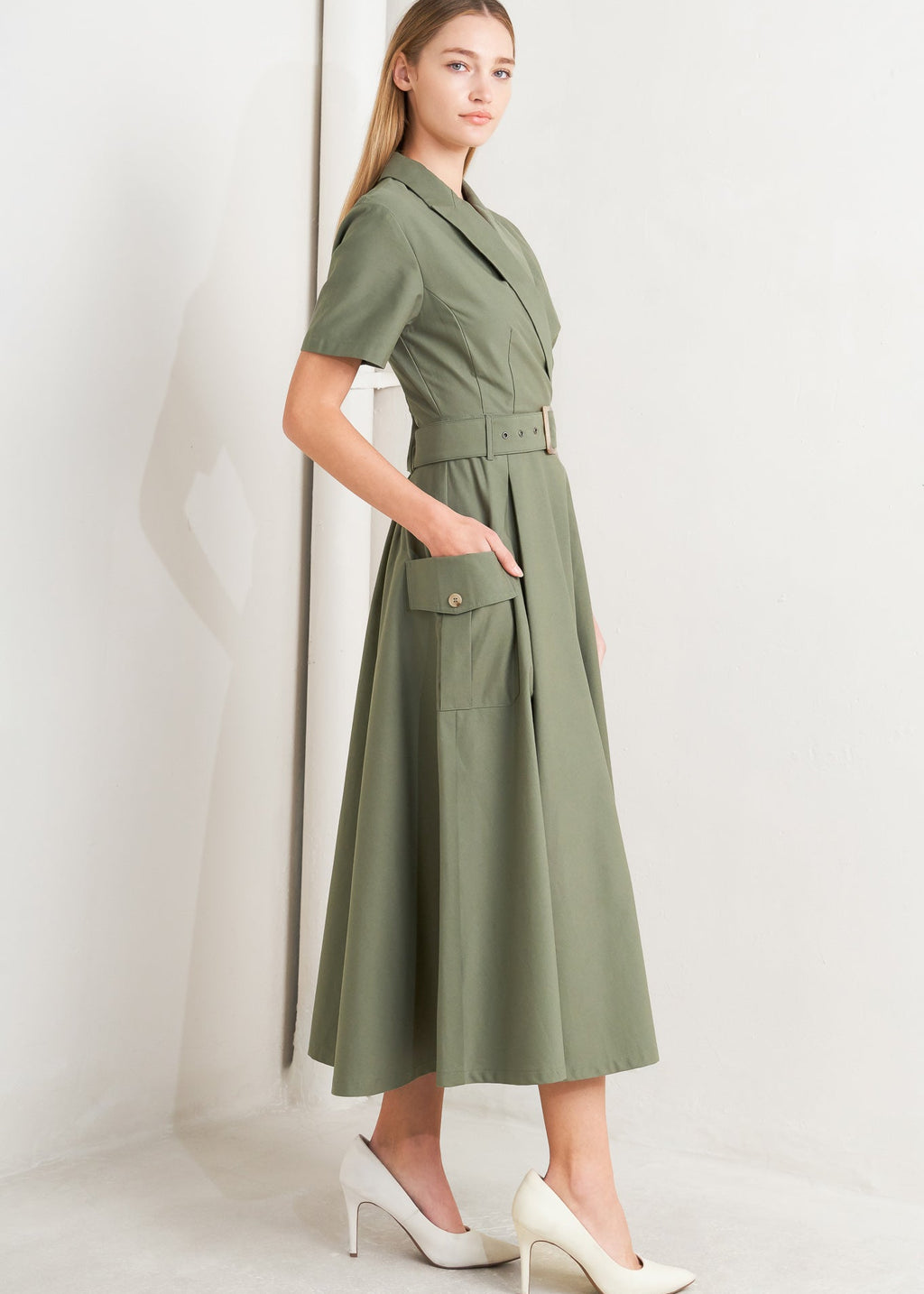 THE SABLE MIDI DRESS