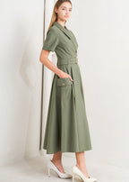 THE SABLE MIDI DRESS