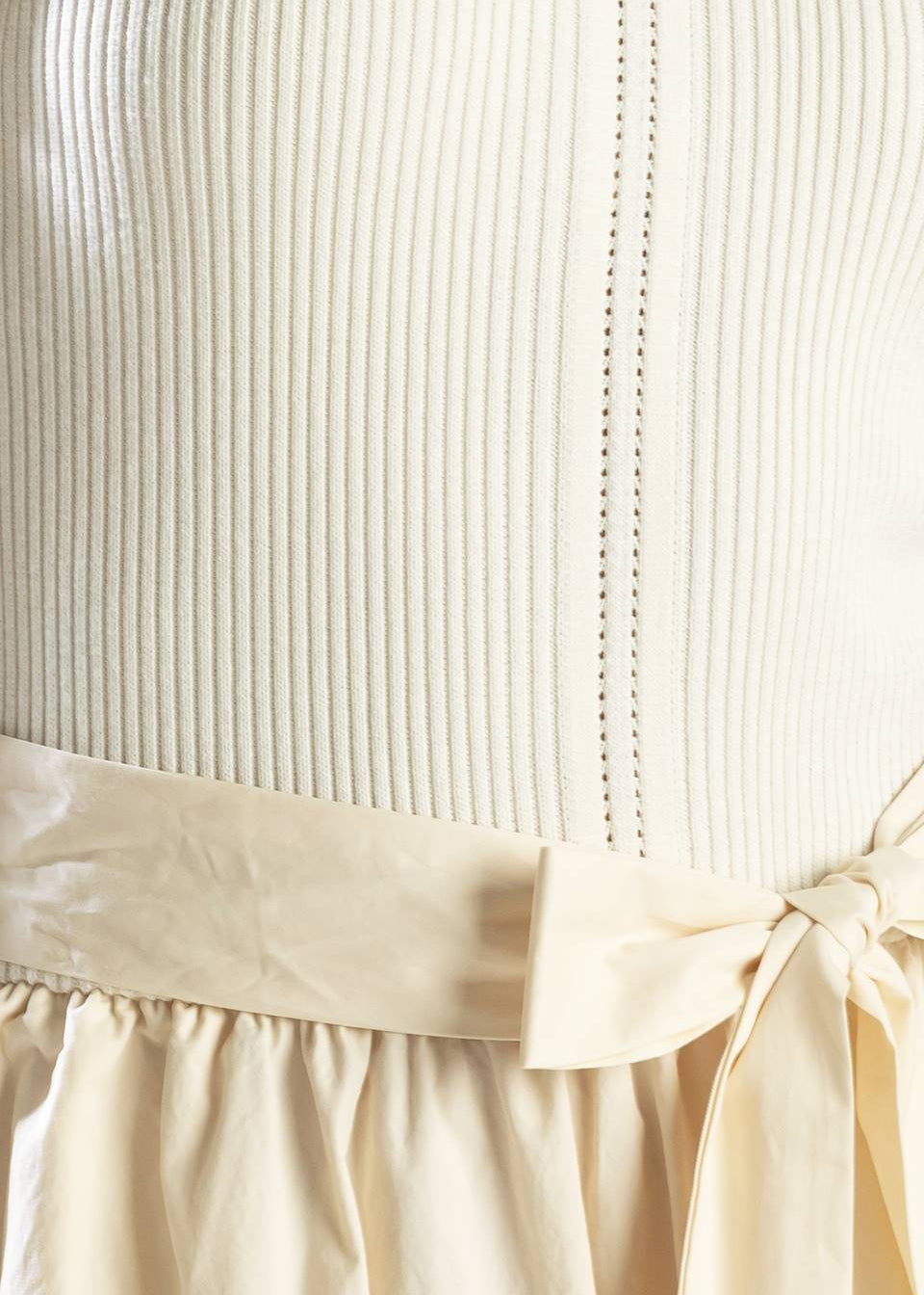 SOCIAL SEASON  OFF SHOULDER MIDI DRESS