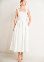 THE SOFT LIGHT MIDI DRESS