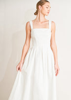 THE SOFT LIGHT MIDI DRESS
