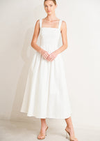 THE SOFT LIGHT MIDI DRESS