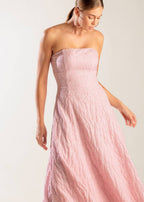 PETAL AIR MIDI DRESS
