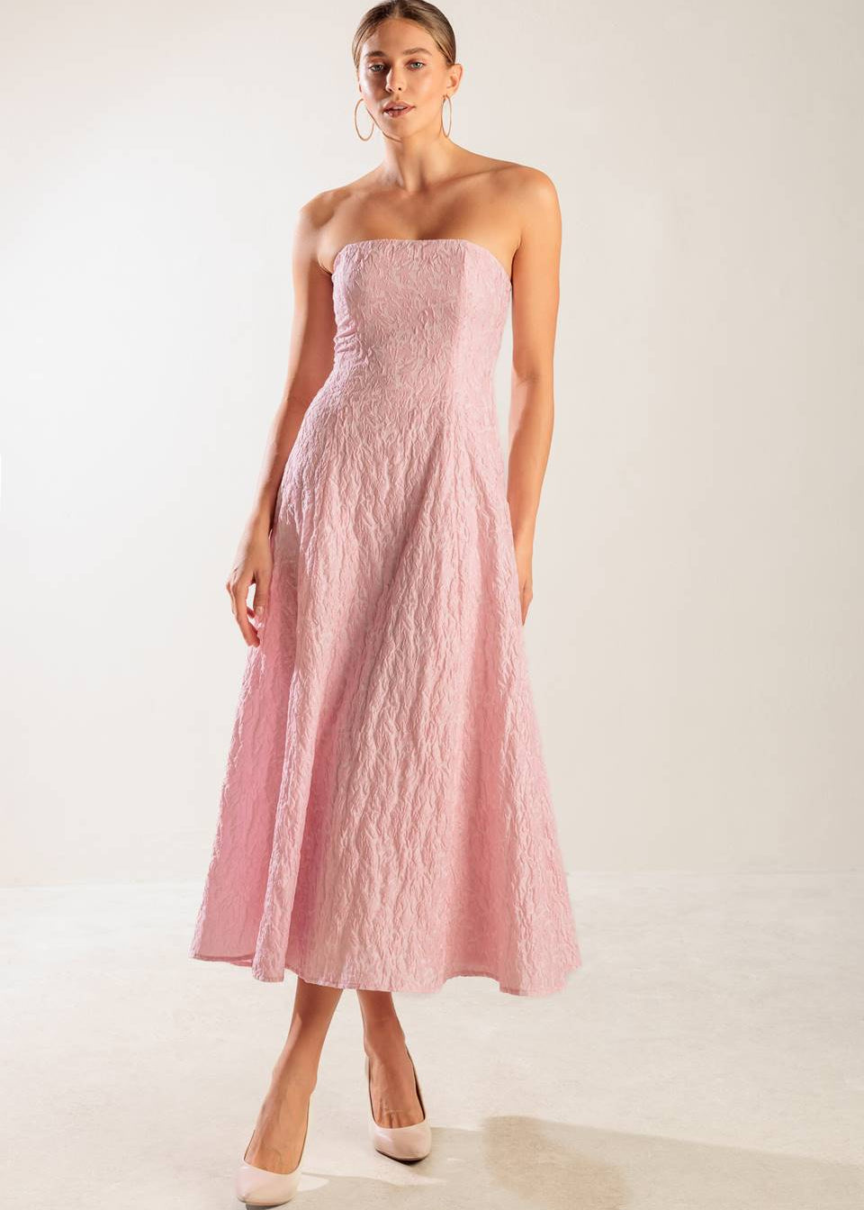 PETAL AIR MIDI DRESS Main image