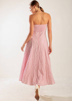 PETAL AIR MIDI DRESS