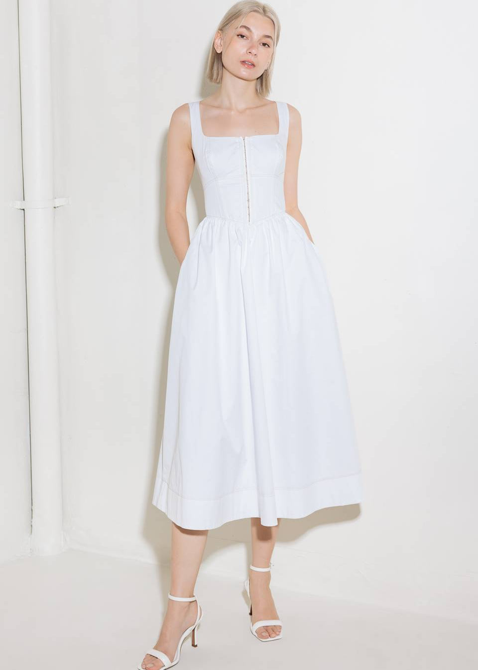 CLOUDLINE MIDI DRESS