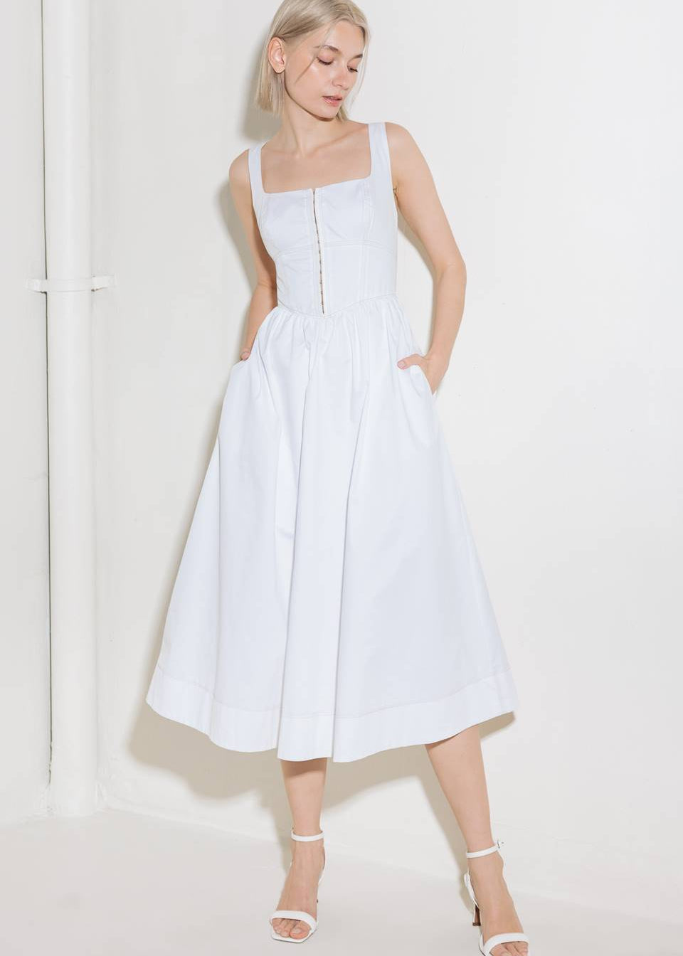 CLOUDLINE MIDI DRESS