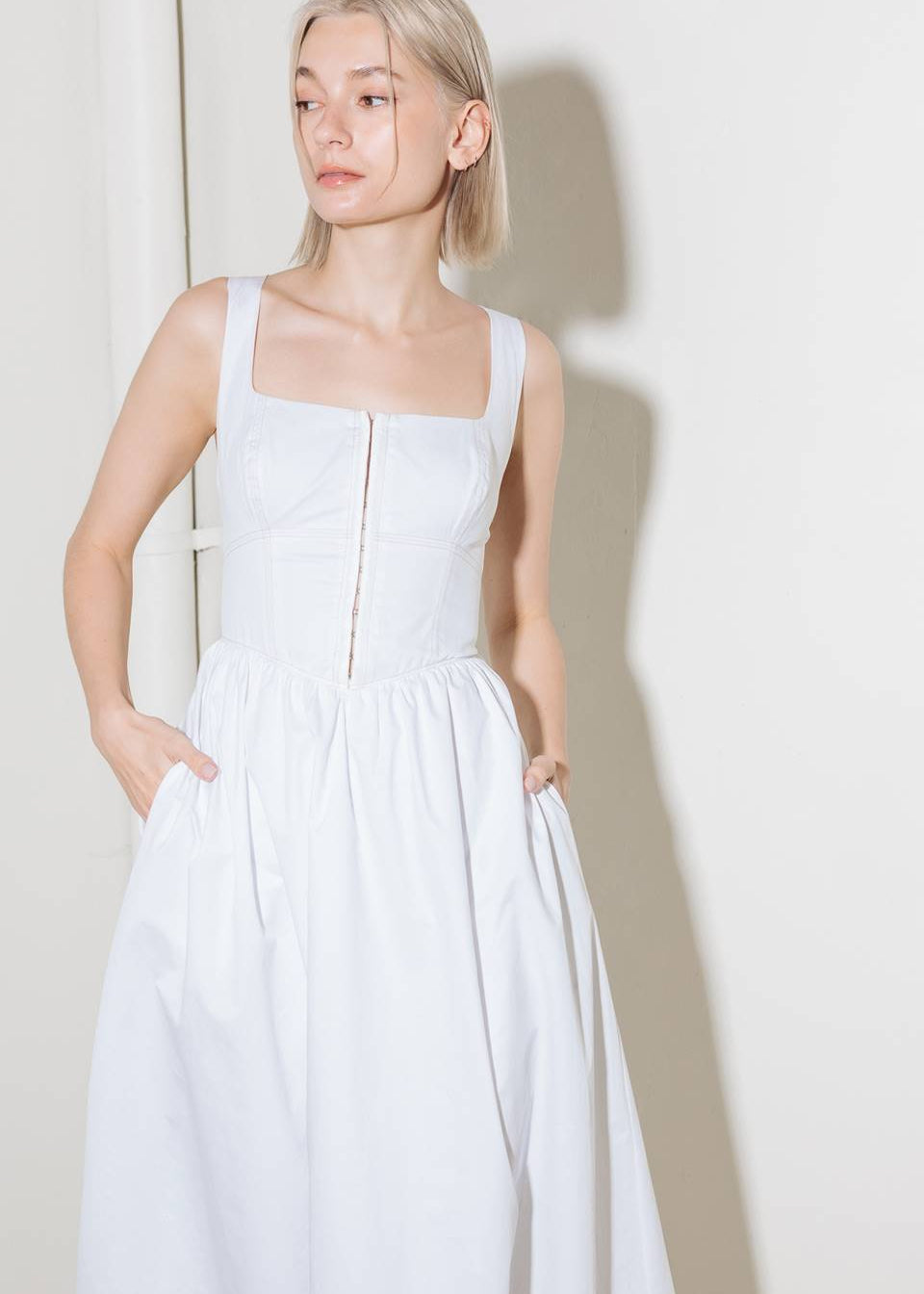 CLOUDLINE MIDI DRESS