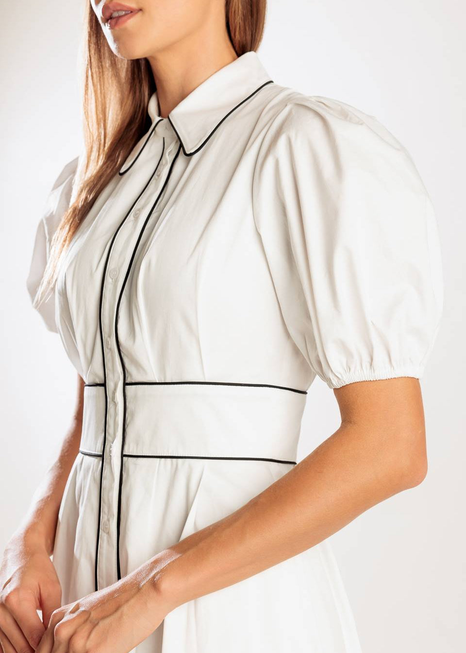 MONOCHROMA MIDI DRESS