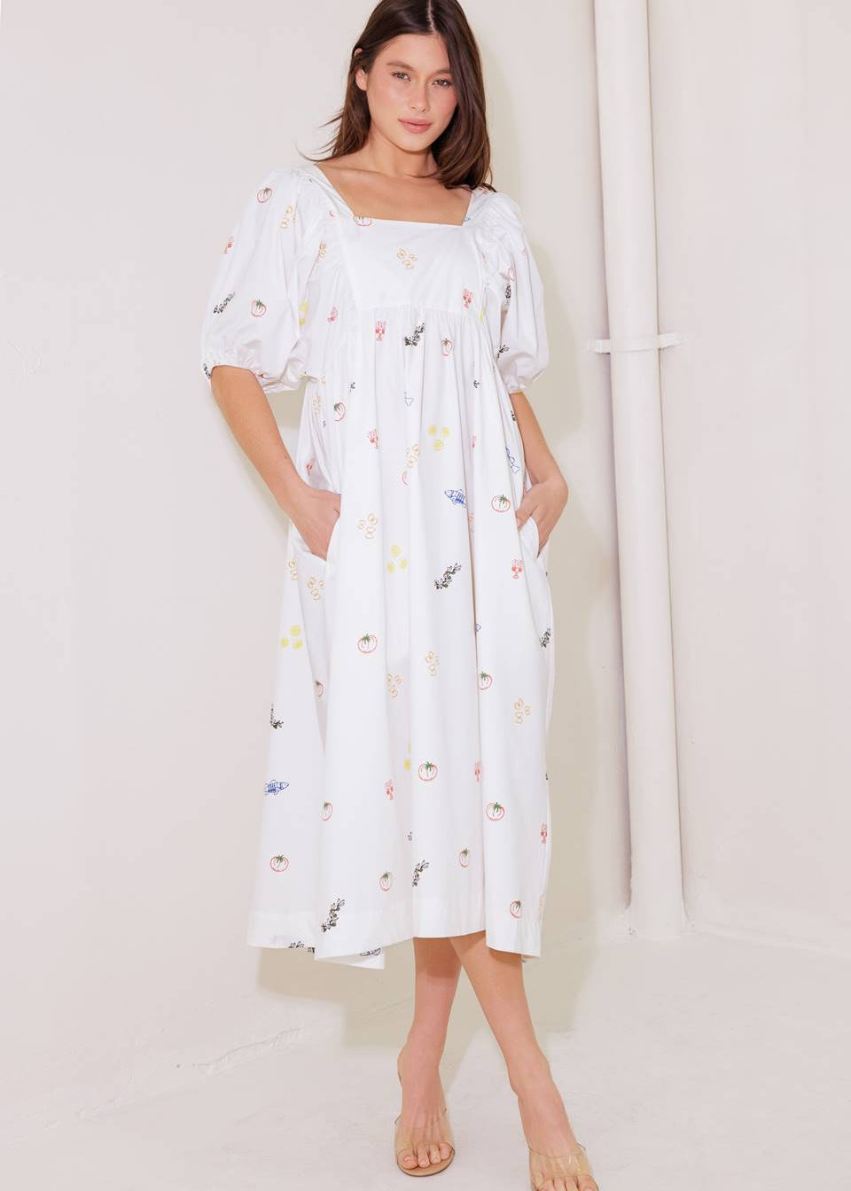 MARKET MORNING MIDI DRESS