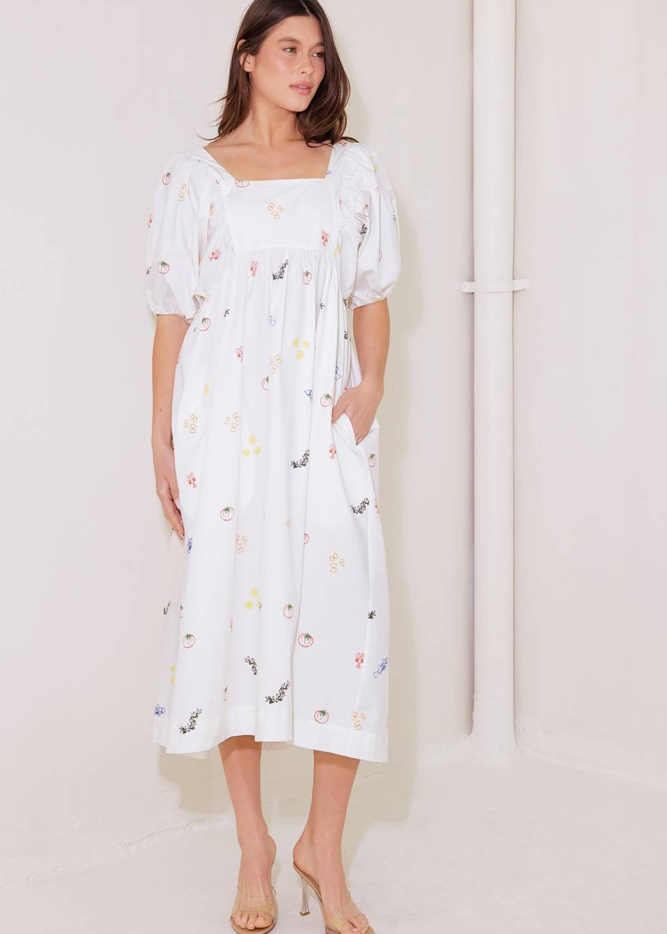 MARKET MORNING MIDI DRESS