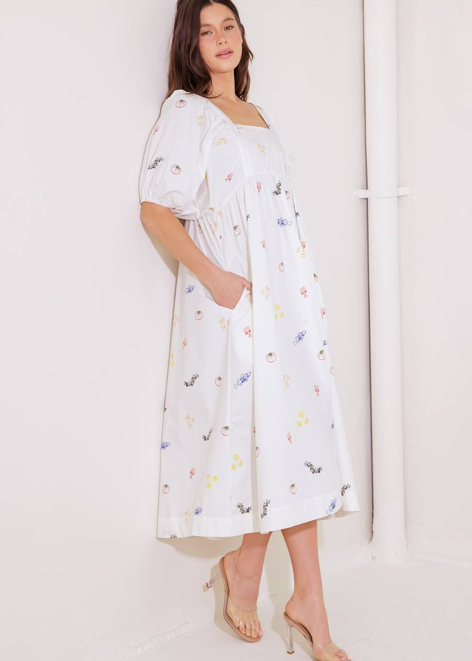 MARKET MORNING MIDI DRESS