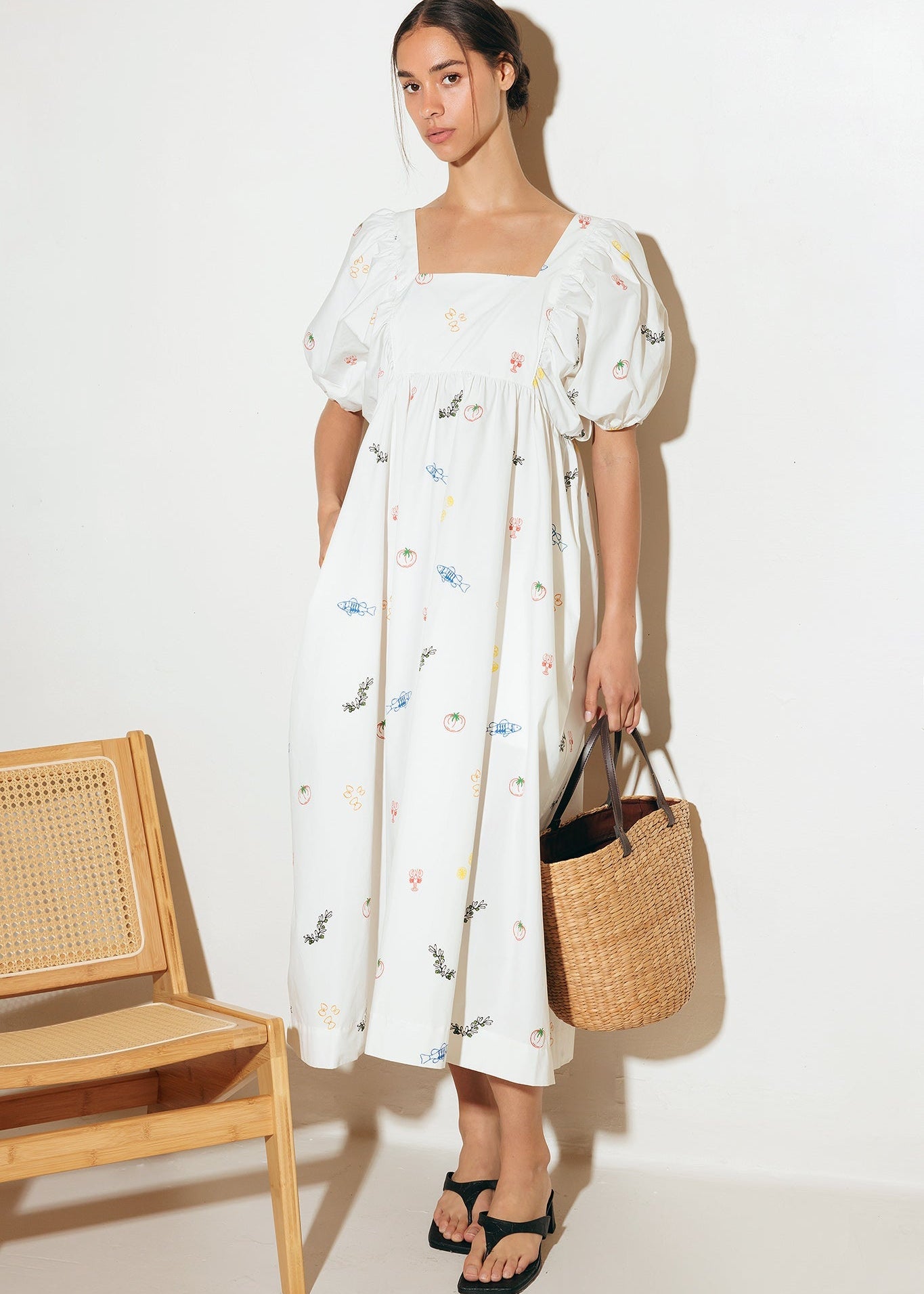 MARKET MORNING MIDI DRESS Secondary image