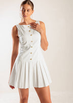 HALSTON MINI DRESS