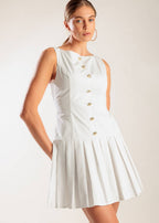 HALSTON MINI DRESS