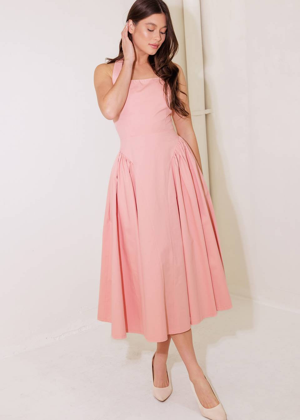 ROSEWATER MUSE MIDI DRESS