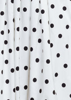 MONROE DOT MIDI DRESS