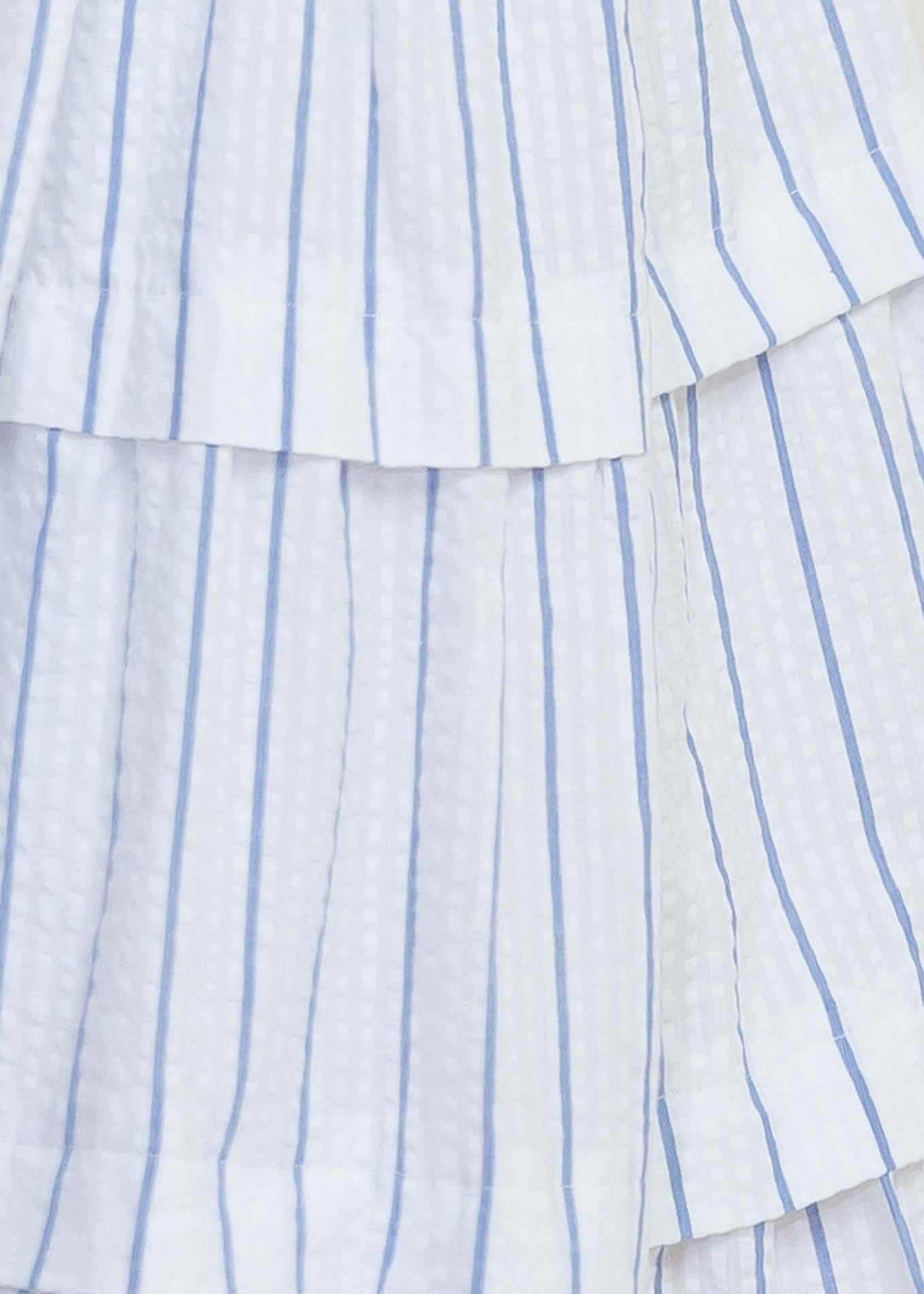 SEASIDE TIERED MIDI DRESS