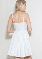 WHITEHAVEN MUSE WOVEN MIDI DRESS